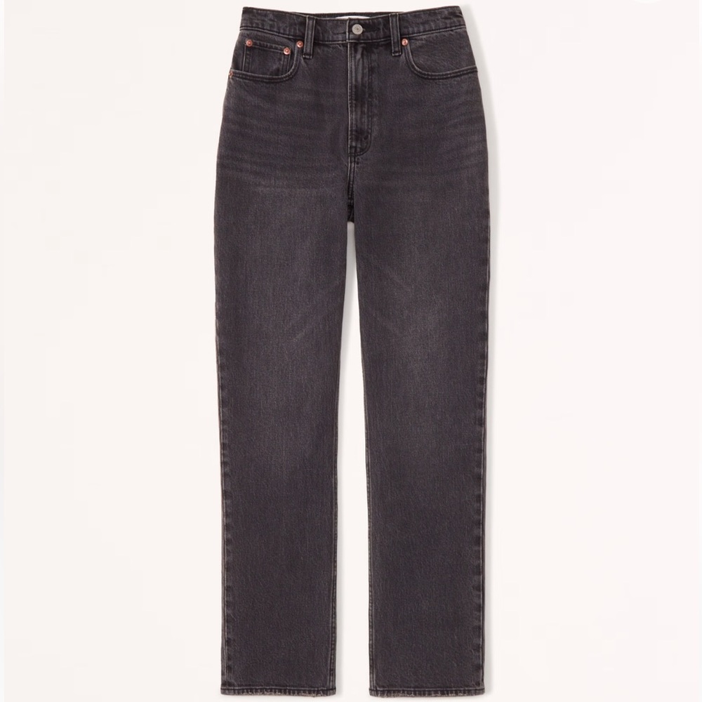 Abercrombie Ultra High Rise 90s Straight Jean